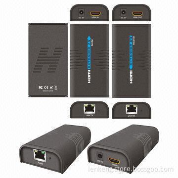 390ft HDMI® IP LAN Extenders with 10.2Gbps Transmission Rate